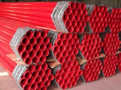 Fire tube Red Paint  ERW Welded Steel tube